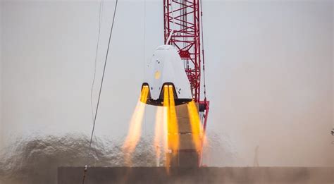 S­p­a­c­e­X­’­i­n­ ­N­A­S­A­ ­C­r­e­w­ ­D­r­a­g­o­n­ ­K­a­l­k­ı­ş­ ­T­e­s­t­i­n­i­n­ ­T­a­r­i­h­i­ ­B­e­l­l­i­ ­O­l­d­u­